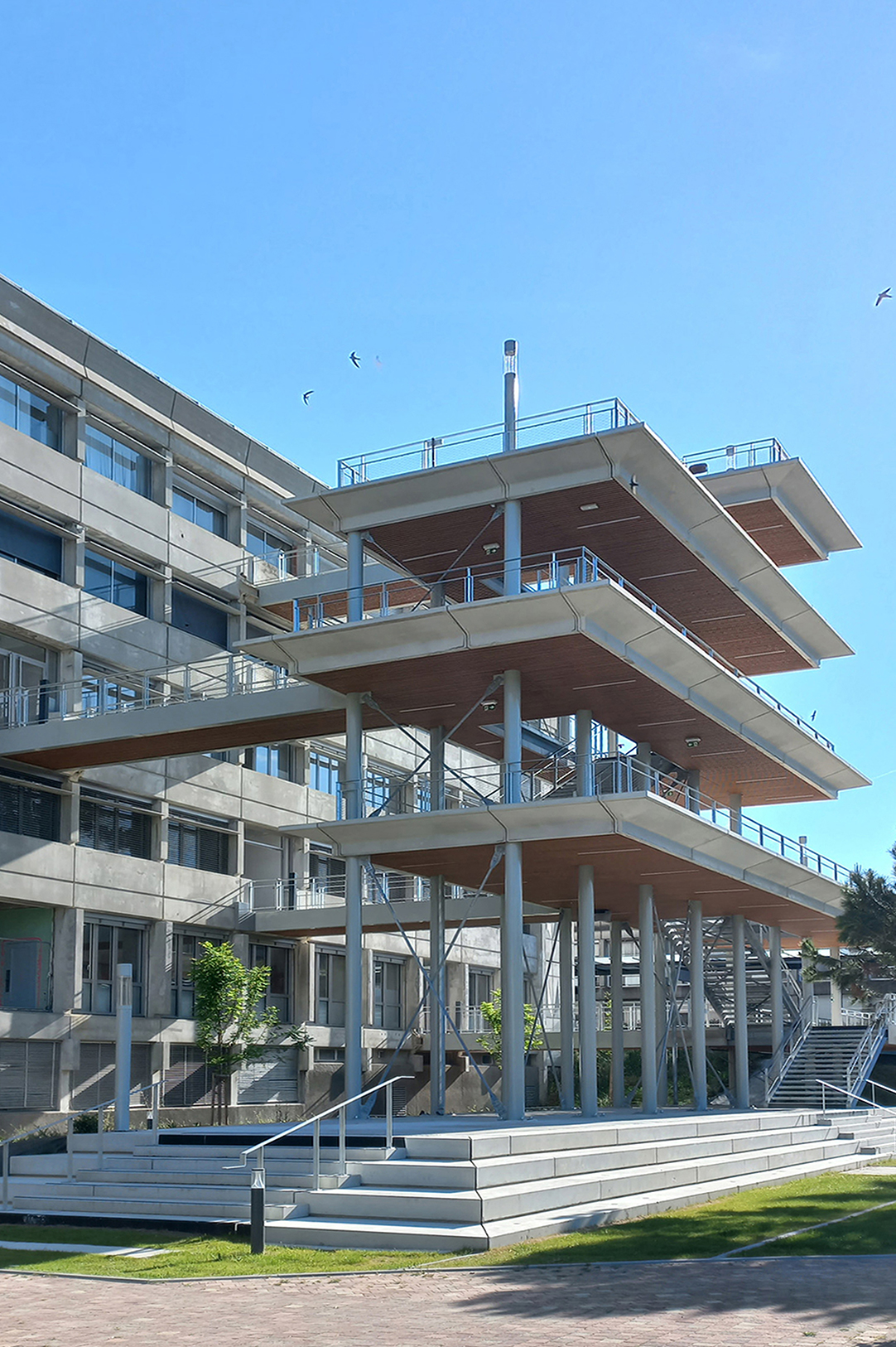SRIA CAMPUS : Réhabilitation / Extension – Chantier en cours