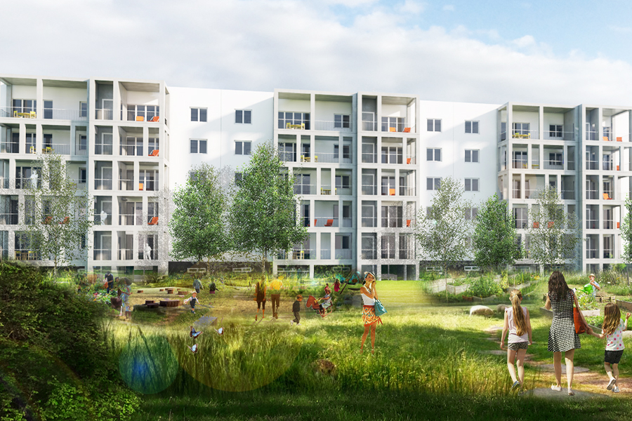 CLAIRSIENNE : 154 Logements à Villenave d’Ornon – Chantier en cours