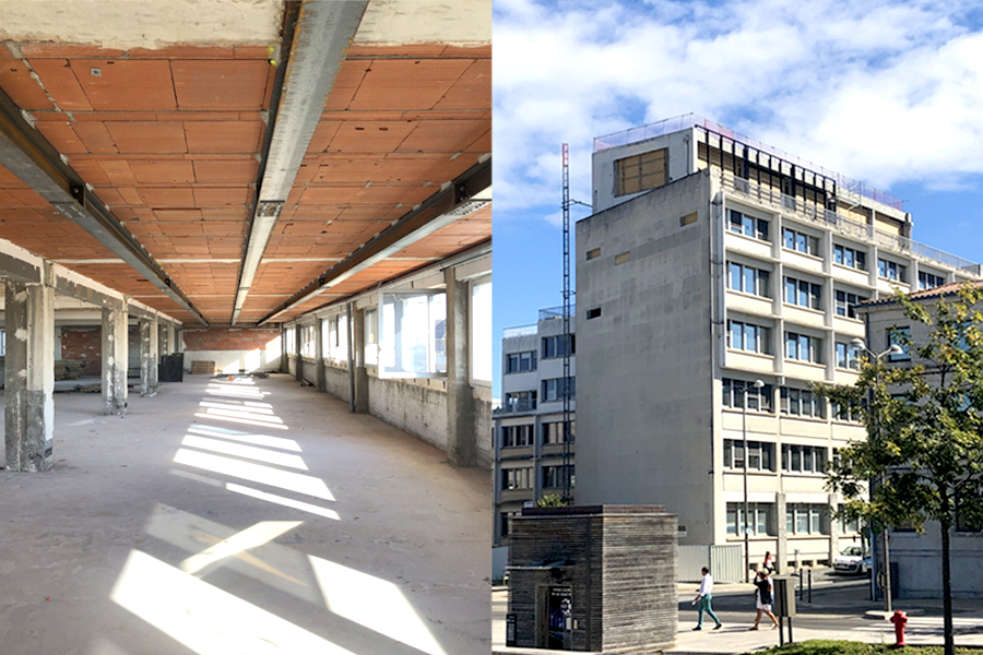 GROUPAMA NIORT : Réhabilitation / Restructuration – Chantier en cours