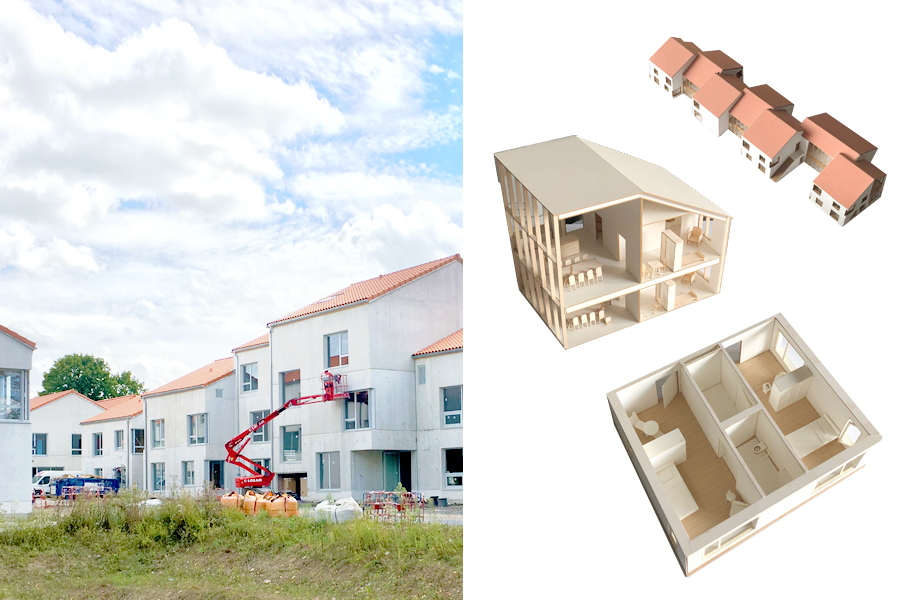 EHPAD IDRON : Construction neuve – Chantier en cours