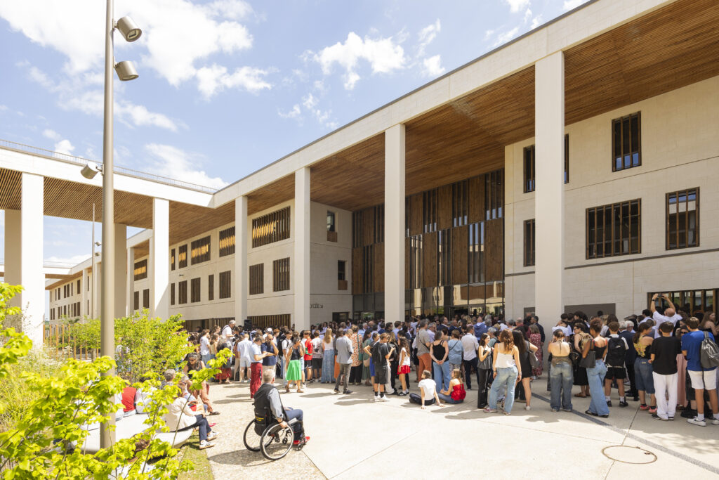 Lycée Créon Robert Badinter Innauguration