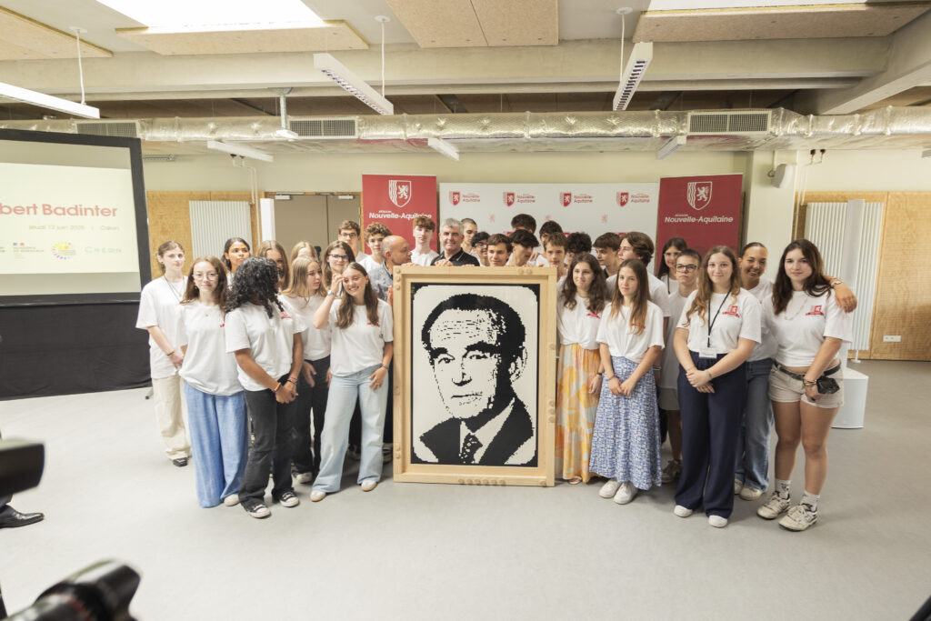 Lycée Créon Robert Badinter Innauguration